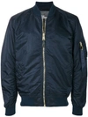 Alpha Industries Ma-1 Vf Lw Blue Bomber Jacket