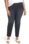 Lafayette 148 Mercer Stretch-denim Slim-leg Jeans, Plus Size In Indigo