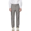 HOUSE OF THE VERY ISLANDS Grey Tropical Wool Tailored Trousers,PSF-8.0