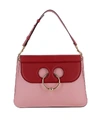 JW ANDERSON PINK LEATHER SHOULDER BAG,10566199