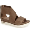 Eileen Fisher Women's Sport Platform Sandals In Bronze