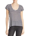 RAG & BONE RAG & BONE/JEAN DIRECTIONAL STRIPE TEE,W282C03PE