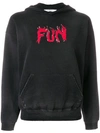 GIVENCHY FUN PRINTED HOODIE,BW701J306212854616