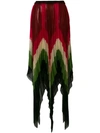 GUCCI JAGGED MICRO PLEATED SKIRT,511245ZKQ8912844464