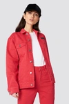 CHEAP MONDAY CRED JACKET - RED