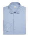 GIORGIO ARMANI Slim-Fit Solid Dress Shirt,0400097325091