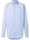 Dell'oglio Classic Long-sleeve Shirt In Blue