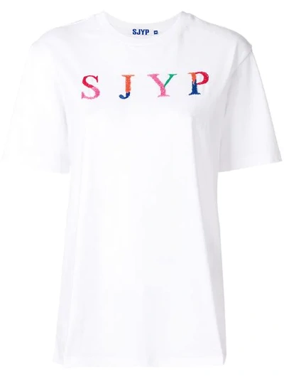 Sjyp Logo Patch T