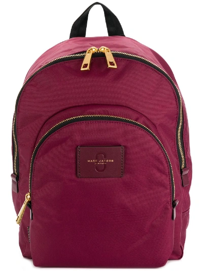 Marc Jacobs Mini Double Pack Nylon Backpack - Burgundy