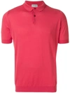 John Smedley Classic Polo Shirt - Red In Red