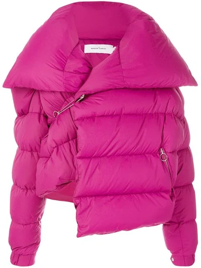 Marques almeida top asymmetric puffer jacket
