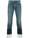 PORTS V COLOUR BLOCK JEANS,VA9TJD57FZC00312783776