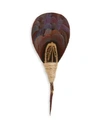 BRACKISH Cyprys Feather Pin