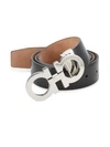 FERRAGAMO Adjustable Gancini Buckle Belt