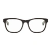 GUCCI Black Stripe Glasses,GG0004O