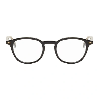 Gucci Round-frame Tortoiseshell-acetate Glasses In 001 Shiny