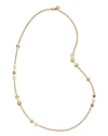 TORY BURCH CAPPED SIMULATED PEARL CHAIN NECKLACE, 40,37346