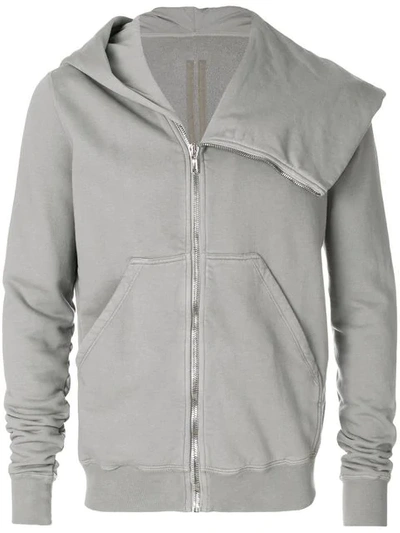 Rick Owens Drkshdw Asymmetric Zipped Jacket - Grey