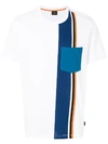 PS BY PAUL SMITH SIDE STRIPE PANEL T,PUXD029S72012855764