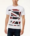 Ben Sherman Men's Slim-fit Graphic Print T-shirt In White