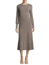 AGNONA Cashmere Flare Dress,0400097877614