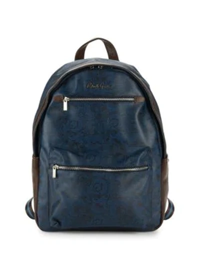 Robert Graham North Argyle Paisley Backpack In Blue