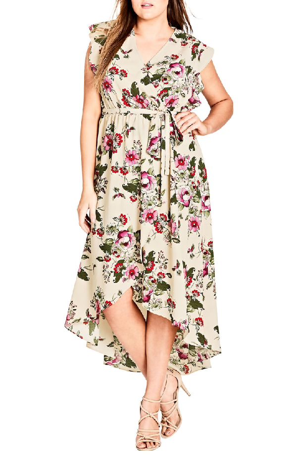 city chic wrap dress