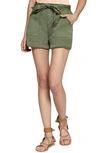 Sanctuary Daydreamer Tie-waist Shorts In Cadet