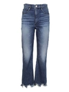 3X1 EMPIRE CROP BELL JEANS,10567756
