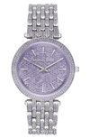 MICHAEL KORS DARCI CRYSTAL BRACELET WATCH, 39MM,MK3850