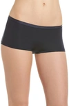Hanro Soft Touch Stretch Modal Boyshorts In Crown Blue