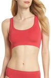 Hanro 'touch Feeling' Crop Top In Bloom