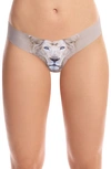 Commando Photo Op Classic Thong In Photo Op Jungle King