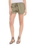 Rails Thatcher Drawstring Shorts In Sage Studded