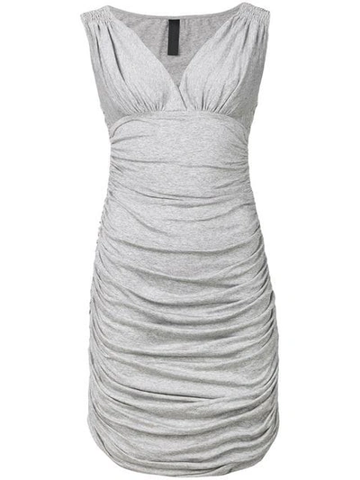 Norma Kamali Tara Dress In Grey