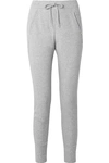 HANRO PURE COMFORT STRETCH COTTON-BLEND JERSEY TRACK PANTS