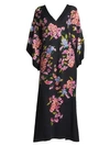 JOSIE NATORI COUTURE Hanami Silk Kimono