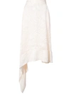 ADAM LIPPES asymmetric midi skirt,S18401FC