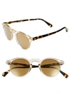 OLIVER PEOPLES GREGORY PECK 47MM SUNGLASSES - BUFF,OV5217S-0747M