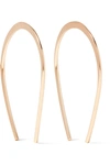 MELISSA JOY MANNING 14-karat gold earrings