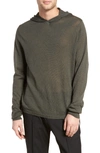 VINCE REGULAR FIT WOOL PULLOVER HOODIE,M46166676