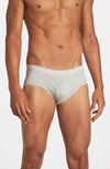 Calvin Klein 4-pack Low Rise Briefs In Black/ Grey/ White