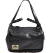 MARC JACOBS LEATHER SPORT TOTE - BLACK,M0013595