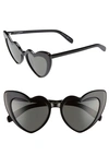 SAINT LAURENT LOULOU 54MM HEART SUNGLASSES,SL 181 LOU 00154