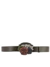 DSQUARED2 BROWN LEATHER BELT,10568668