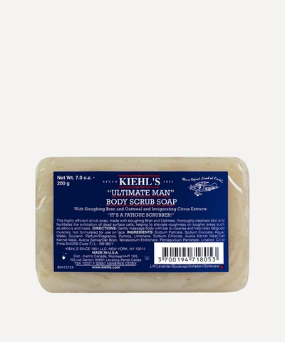 Kiehl's Since 1851 "ultimate Man" Body Scrub Soap 7 oz/ 200 G In No Color