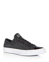 Converse X Nike Men's Chuck Taylor All Star Flyknit Lace Up Sneakers In Black