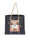 MOSCHINO TEDDY BEAR PRINTED SHOULDER BAG,10569116