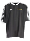 Gosha Rubchinskiy Black X Adidas T-shirt In Black