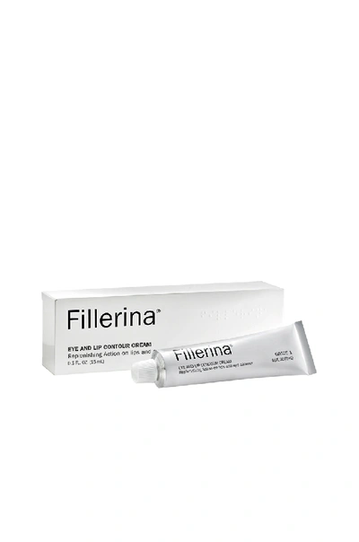 Fillerina Eye And Lip Contour Cream Grade 1, 0.5 Oz. / 15ml In N,a